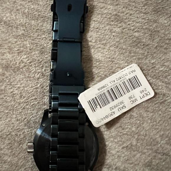 Diesel Blue and Gold Watch - Picture 3 of 3